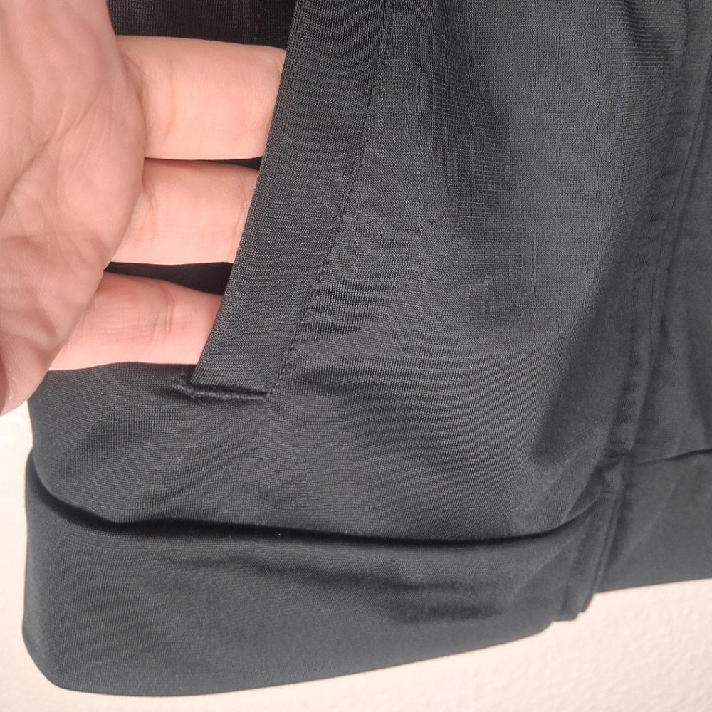 Adidas Black Kids Boys 6 Years Lightweight Jacket Pockets Classic Sporty School - Picture 9 of 13